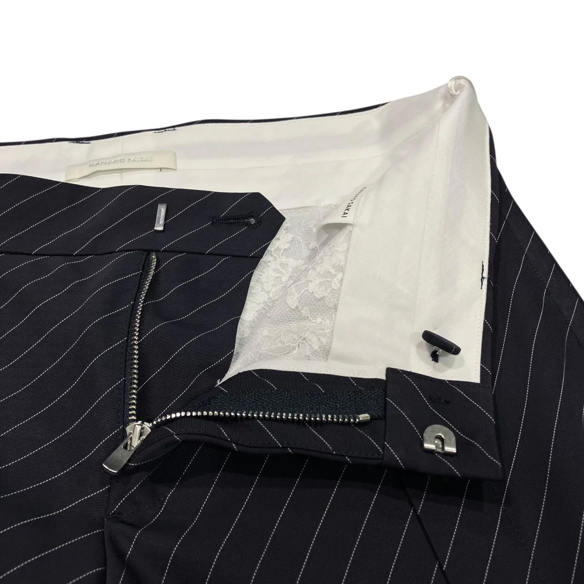 TRIPED BUTTON―UP TROUSERSストライプスラックスKS2601065 - Image 3