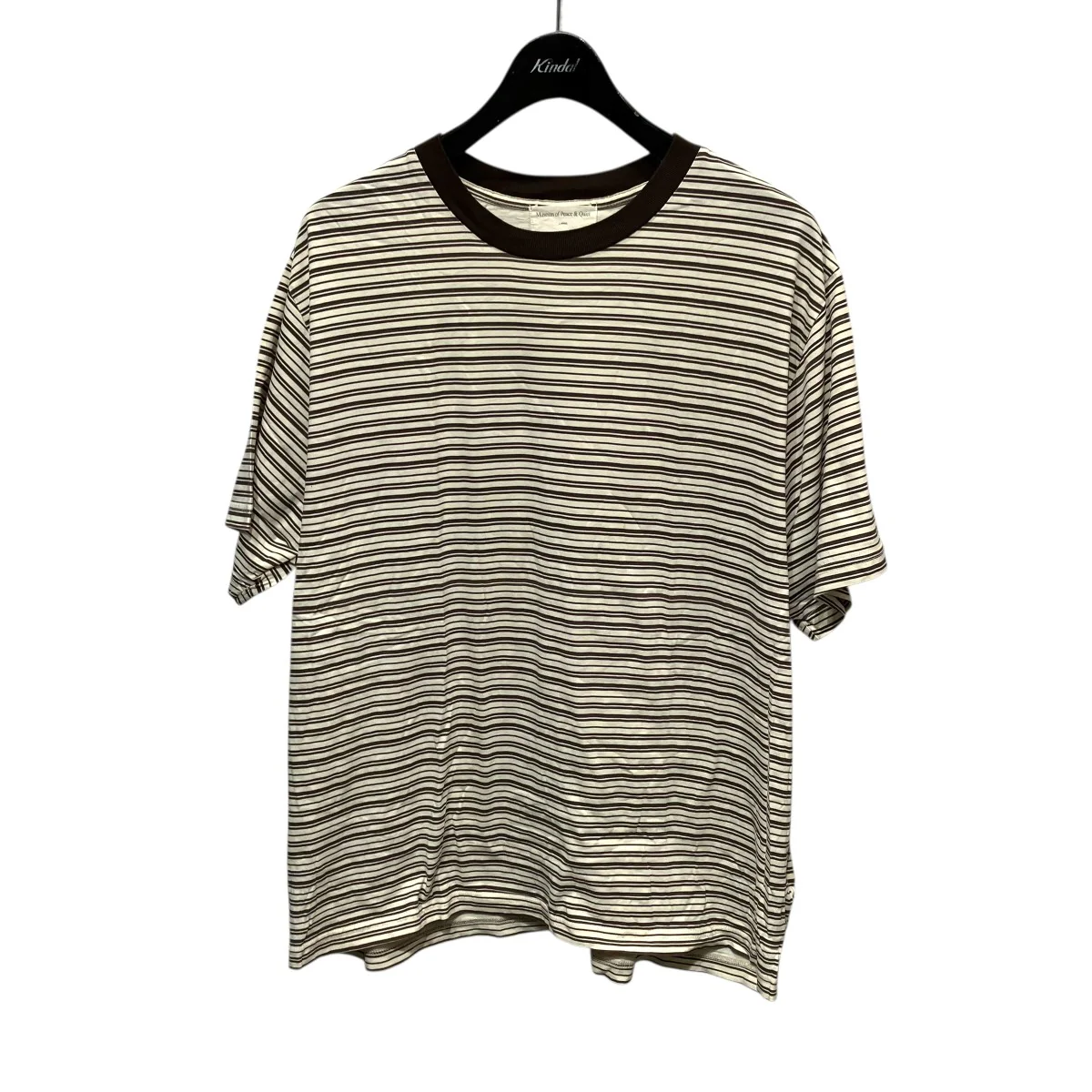 24SSWordmark Stripe Cotton T-ShirtボーダーTシャツ