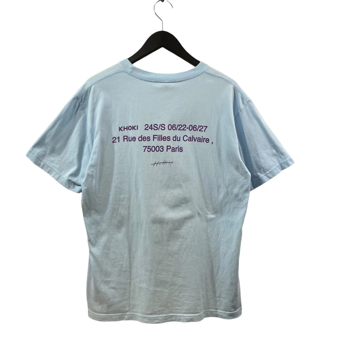 24SSexhibition tee半袖Tシャツ24ss-t-07-multi - Image 2