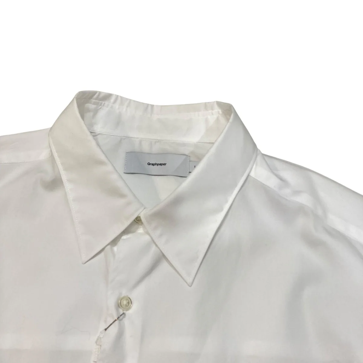 Broad S S Oversized Regular Collar Shirt半袖シャツGM252-50018B - Image 3