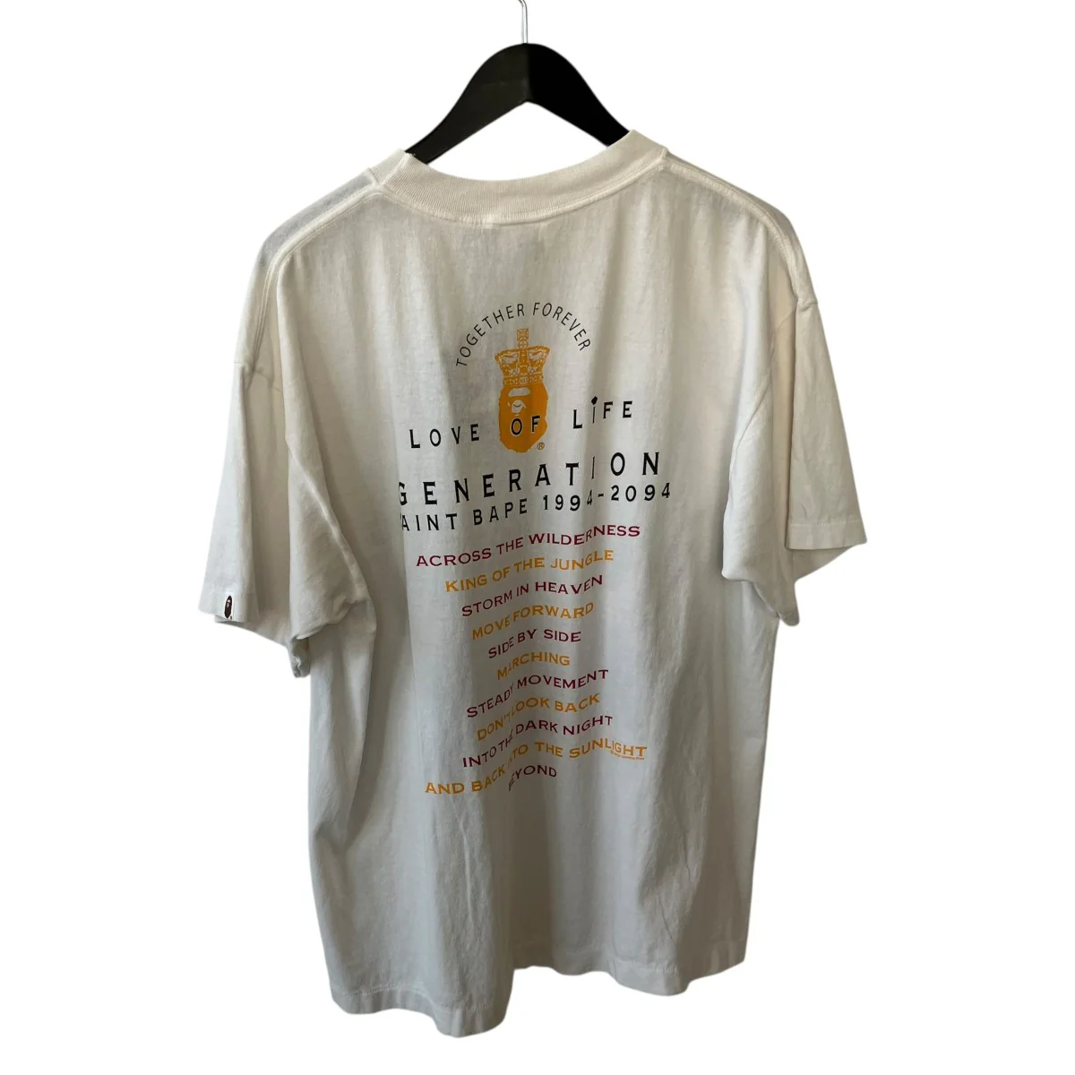 25AWGENERATION BAPE SS TEE半袖TシャツSM-HR1-0000-C36 - Image 2