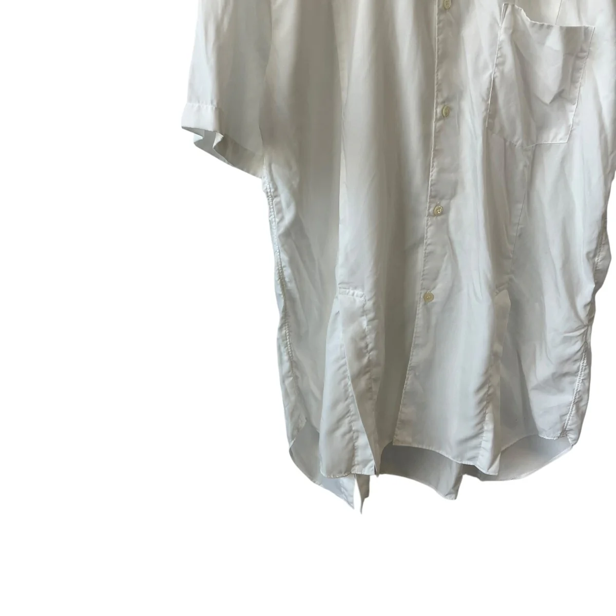 24SS裾スリット半袖シャツDM-B049 - Image 4