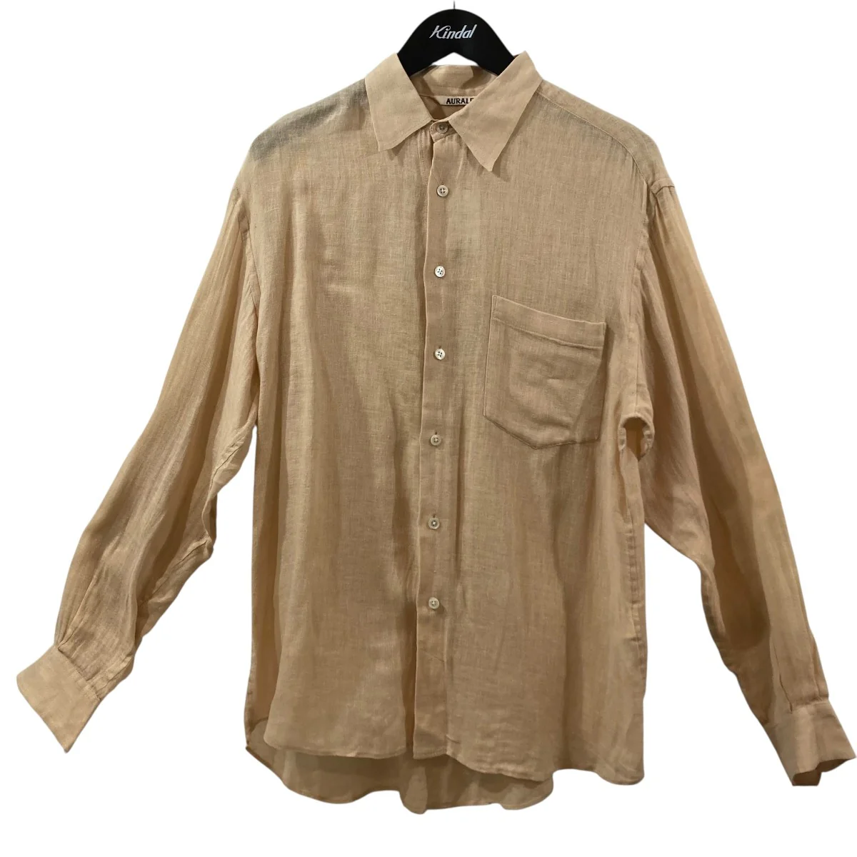 SEE-THROUGH LINEN SHIRTS 長袖シャツ A20SS01LG