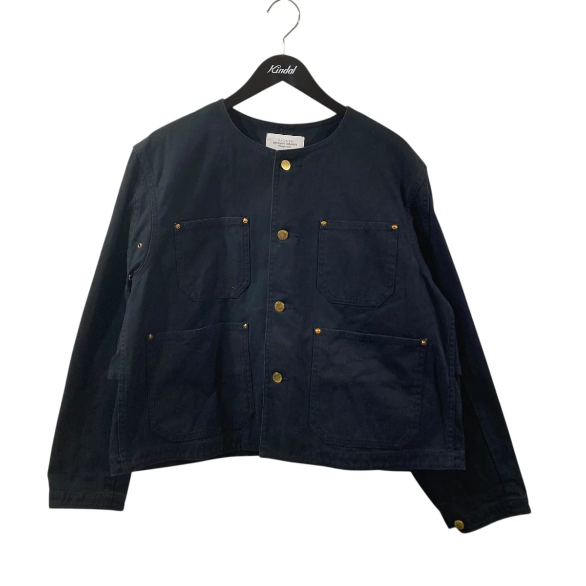 Duck jacketノーカラージャケットUS2489