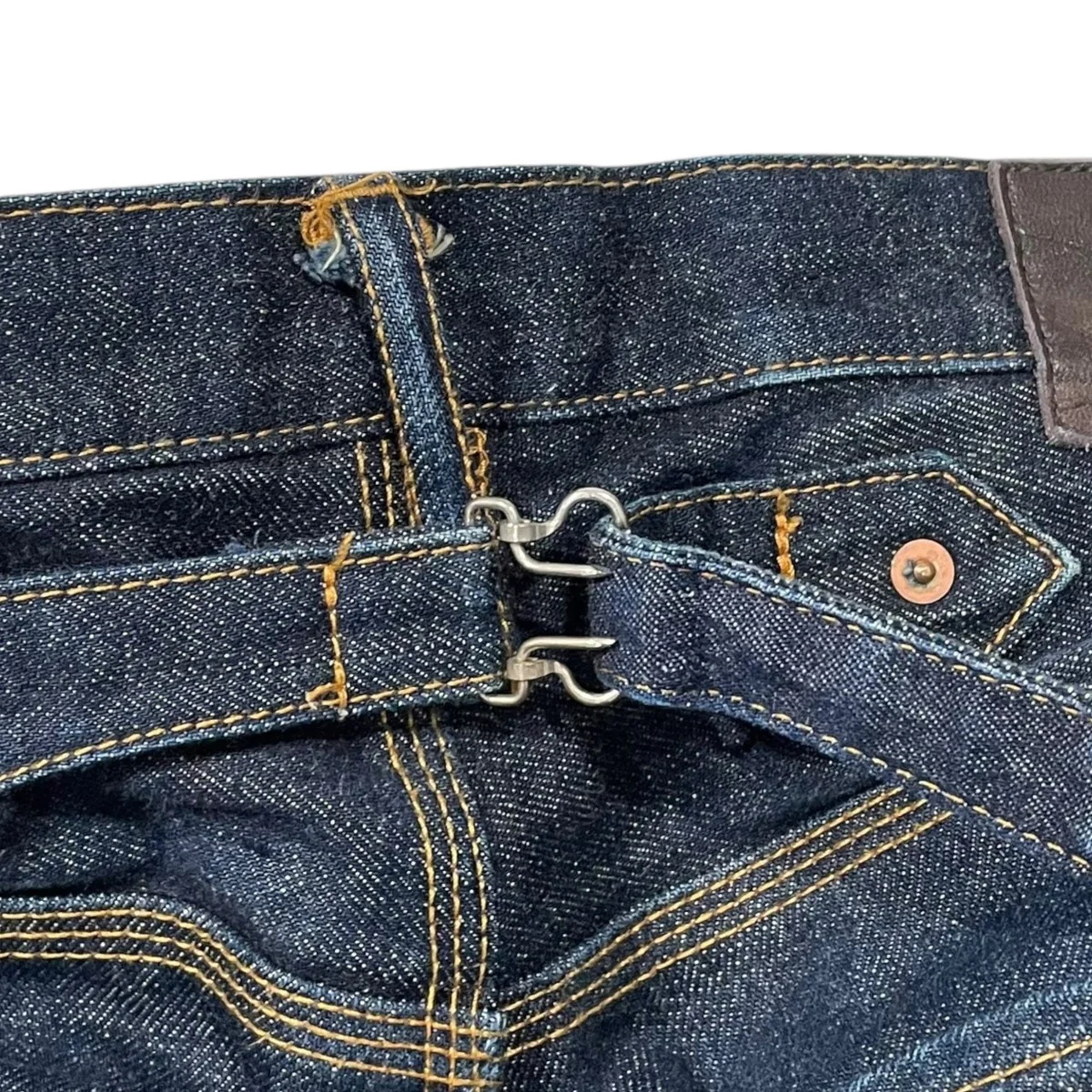 クラシックダブルニーデニムパンツ CLASSIC DOUBLE KNEE DENIM PANTS CLASS03 - Image 6