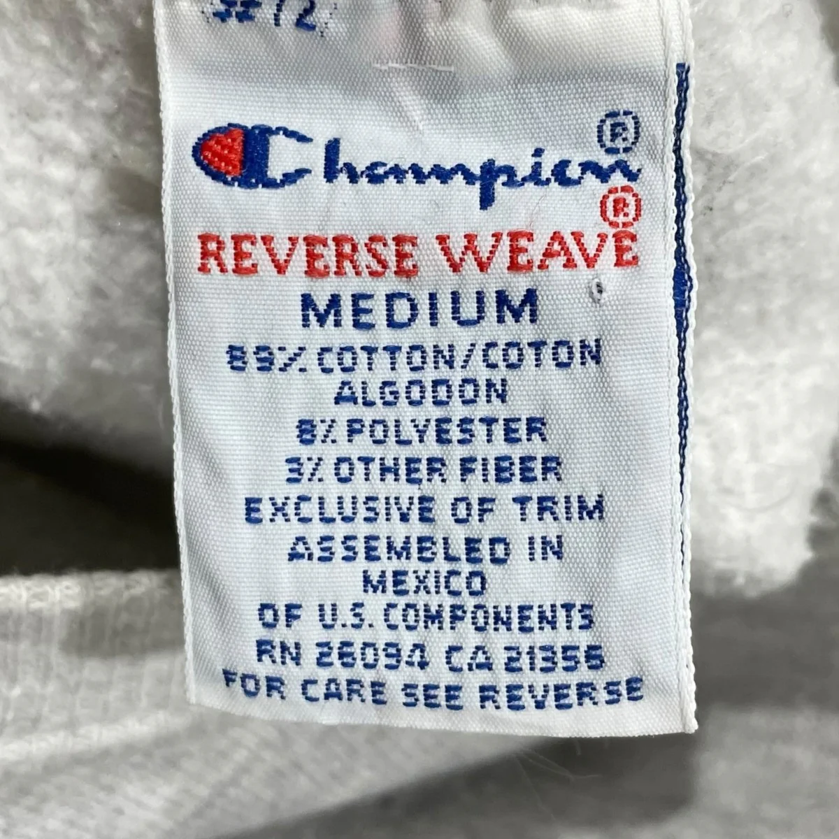 90s スウェットトレーナー LACKAWANNA JUNIOR COLLEGE ラカワナ ジュニア カレッジ REVERSE WEAVE リバースウィーブ - Image 8