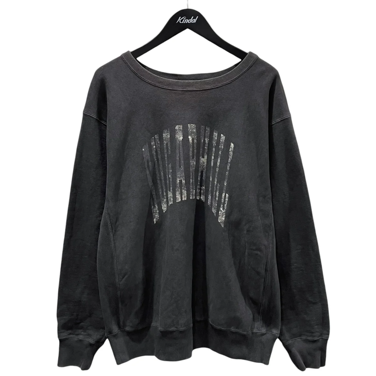 23AW 加工スウェットトレーナー COLLEGE PRINT SWEAT SHIRT カレッジプリントスウェットシャツ 23AWCS02