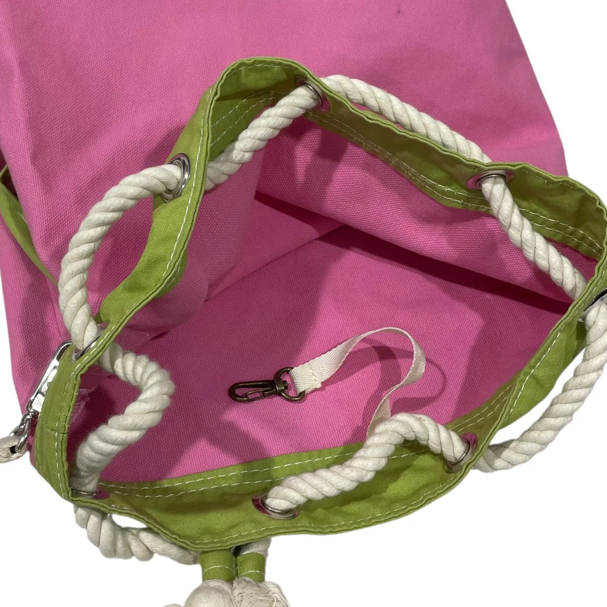 90s ドローストリングワンショルダーバッグ Bonsac ボンサック - Image 6
