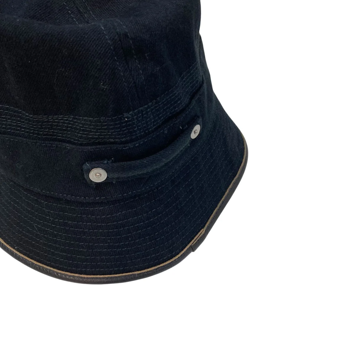 D．MATLOCK 14OZ DENIM LEATHER TRIM HATハットNN-4307H16 - Image 6