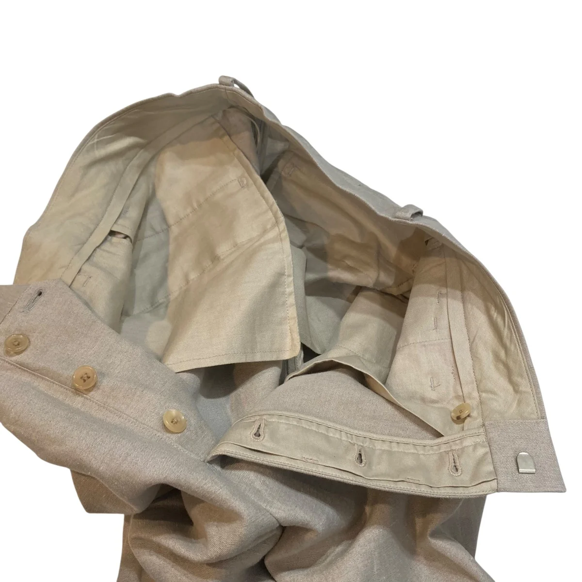 W Li 2tuck Wide Tapered TrousersスラックスパンツNEP-SS2503M - Image 6