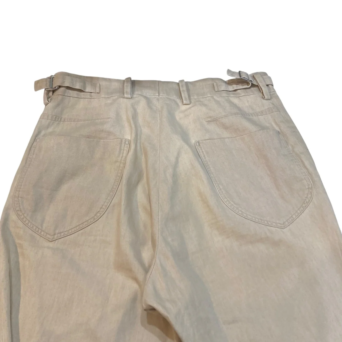 25SSMARVERICK 生成りスラックスパンツMT5103-0218 - Image 6