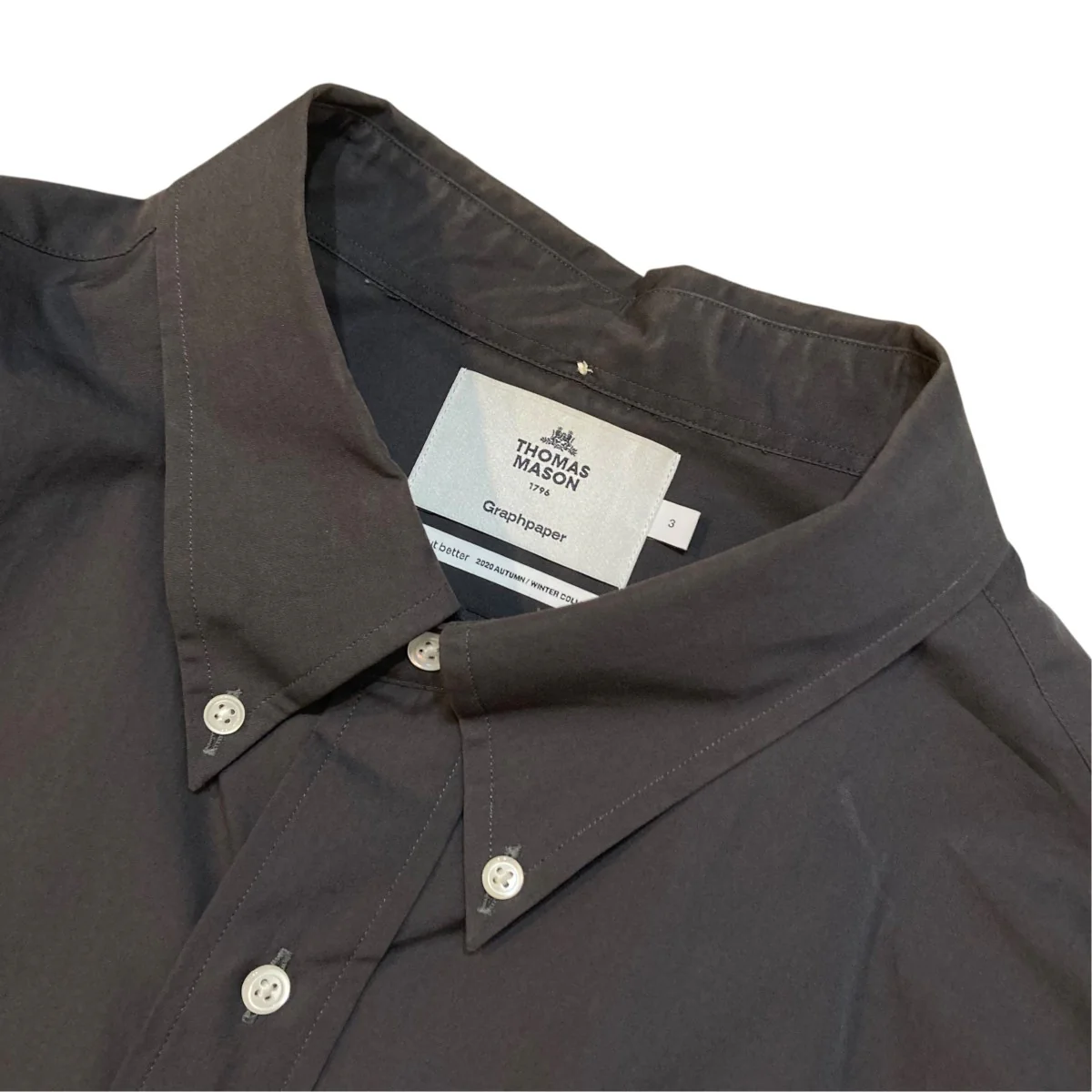 Oversised B．D Shirt長袖シャツGM203-50081 - Image 3