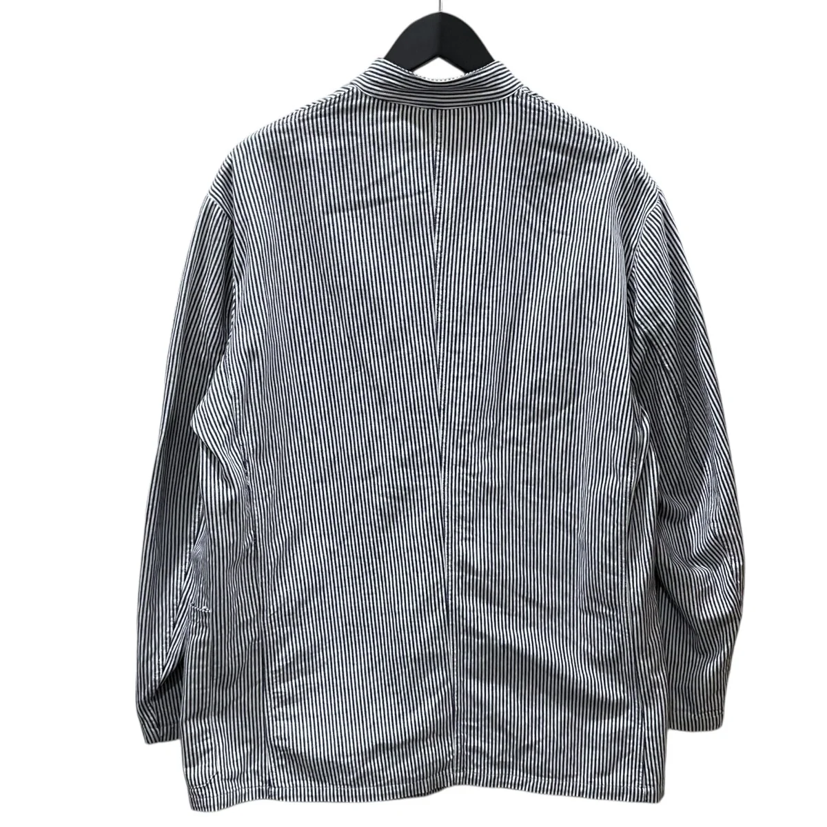 90s ヒッコリーストライプ柄ジャケット Cook Jacket コックジャケット - Image 2