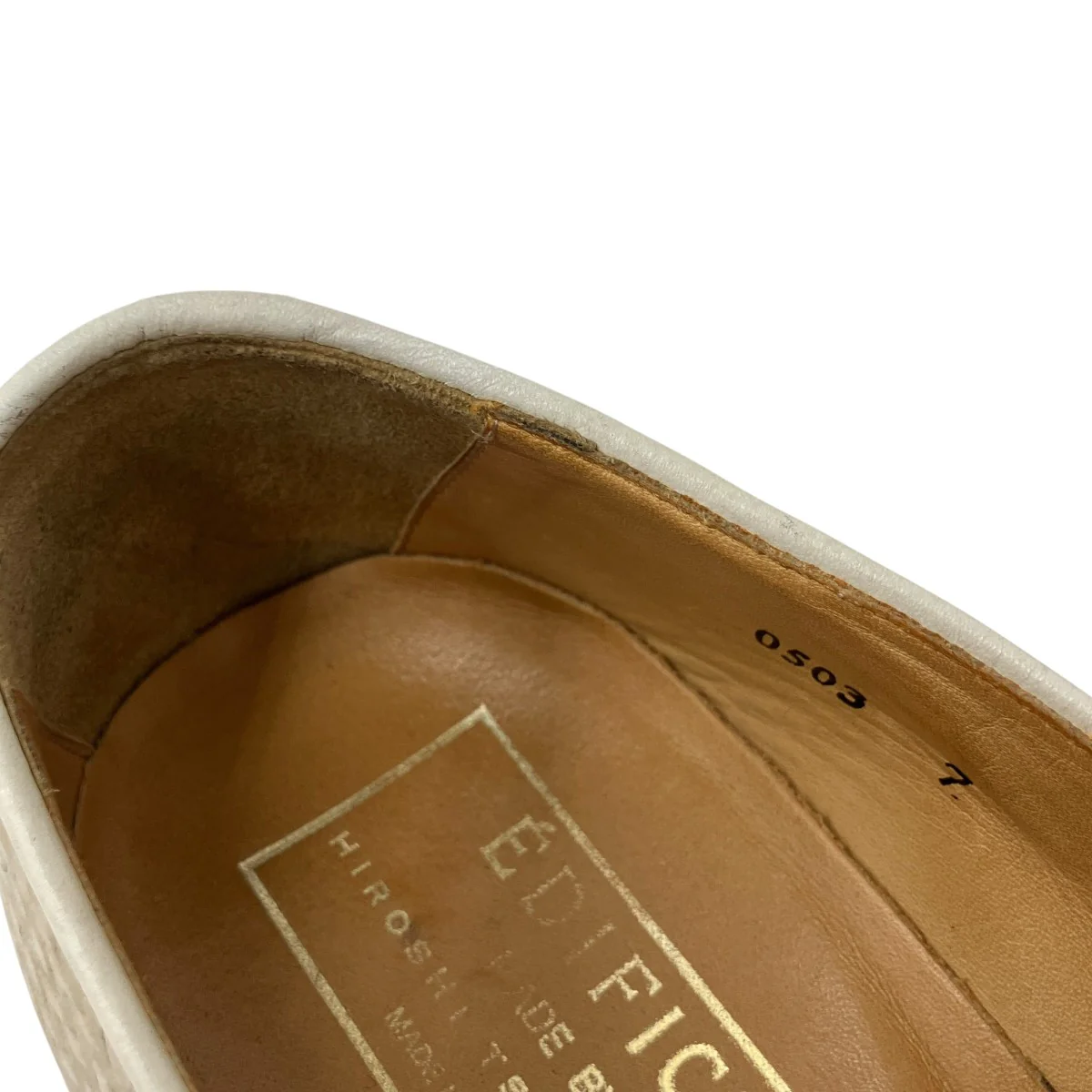 メッシュスリッポン HIROSHI TSUBOUCHIレザーシューズ - Image 8