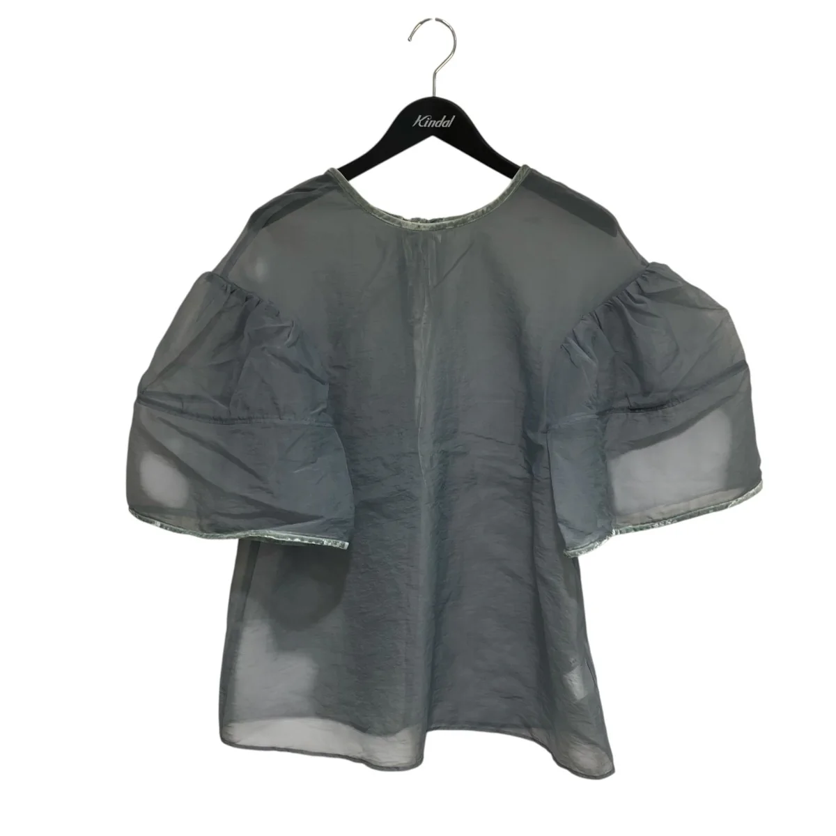 シースルーブラウス17122-4192 VELOR PIPNIG SHEER BLOUSE