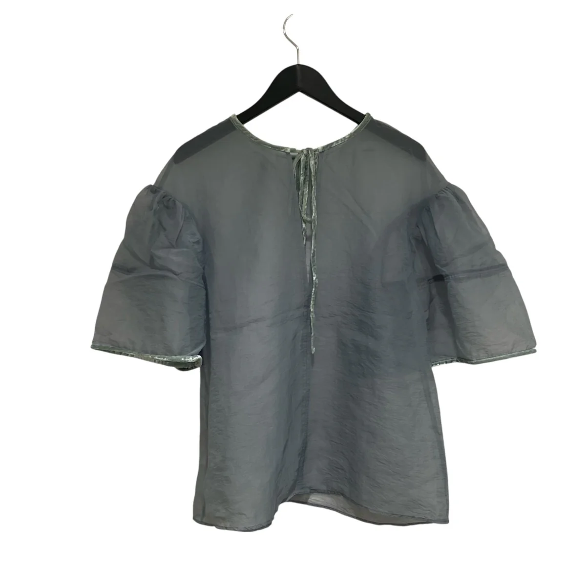 シースルーブラウス17122-4192 VELOR PIPNIG SHEER BLOUSE - Image 2