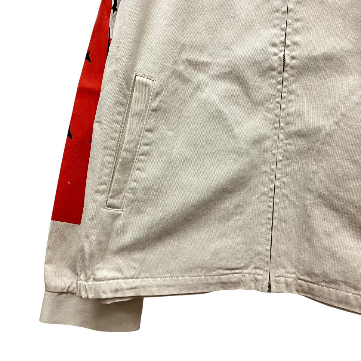 Destruction of Purity Harrington Jacketバックプリントブルゾン - Image 4