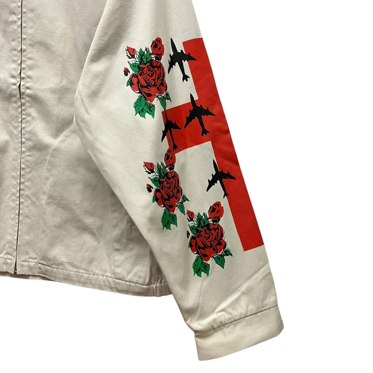 Destruction of Purity Harrington Jacketバックプリントブルゾン - Image 5