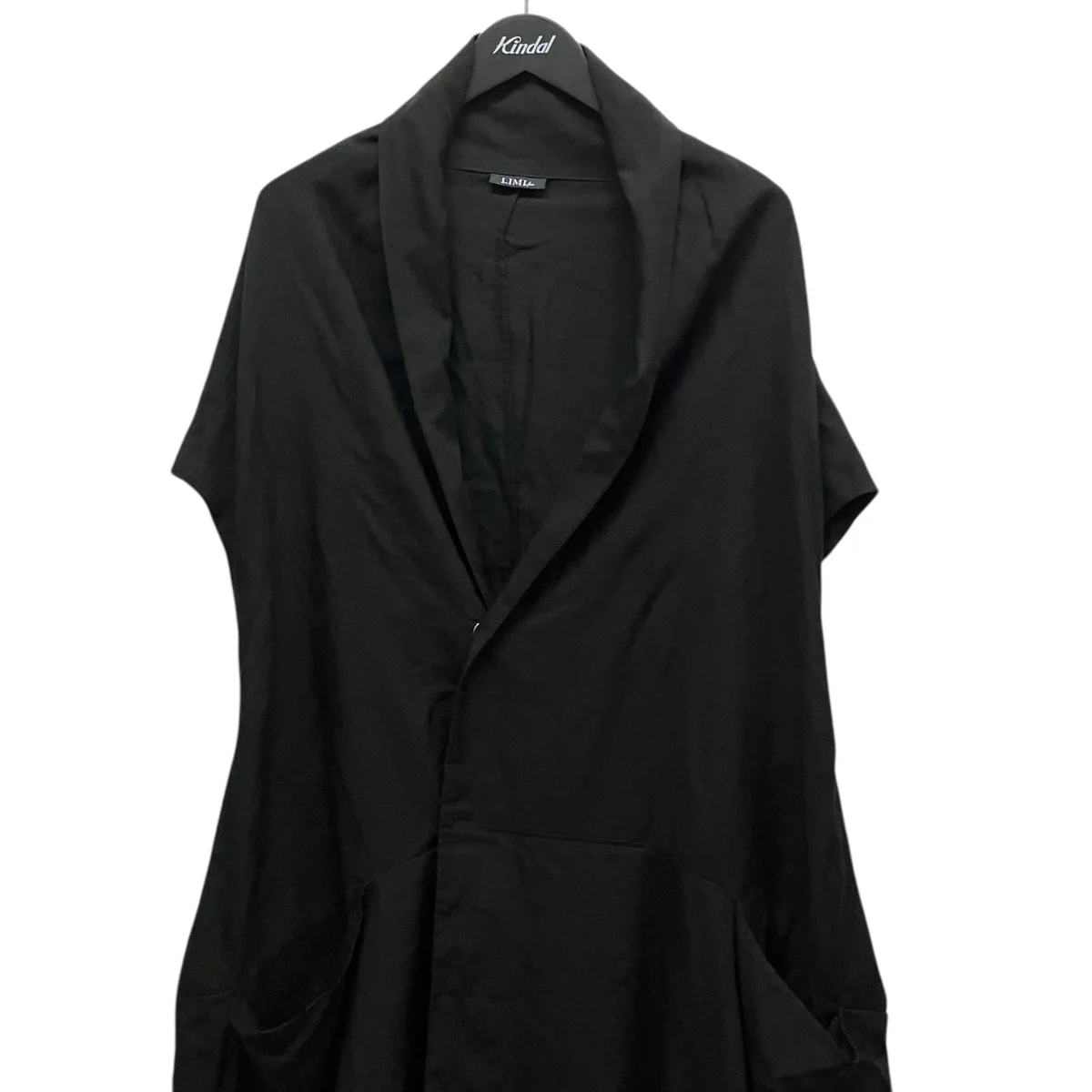 25SSPOPLIN KIMONO DRESSノースリーブコートLP-D22-211 - Image 3