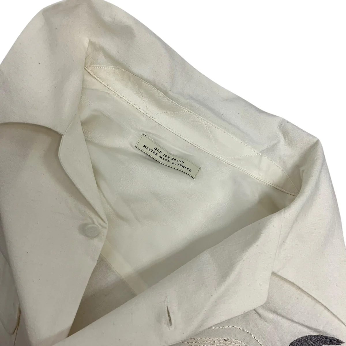 SWALLOW COLLAR NASSOU SHIRTS (EMBROIDERY)刺しゅうオープンカラーシャツ242OJ-SH05 - Image 7