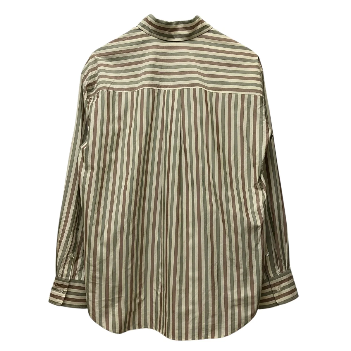ストライプシャツEP08FSH01 Silk Cotton Stripe Shirt - Image 2