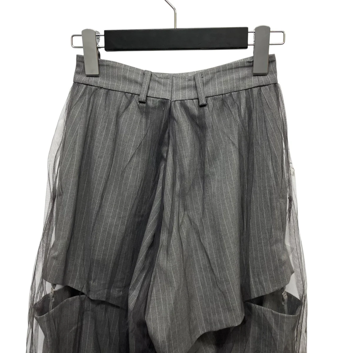シアーストライプワイドパンツ - Image 5