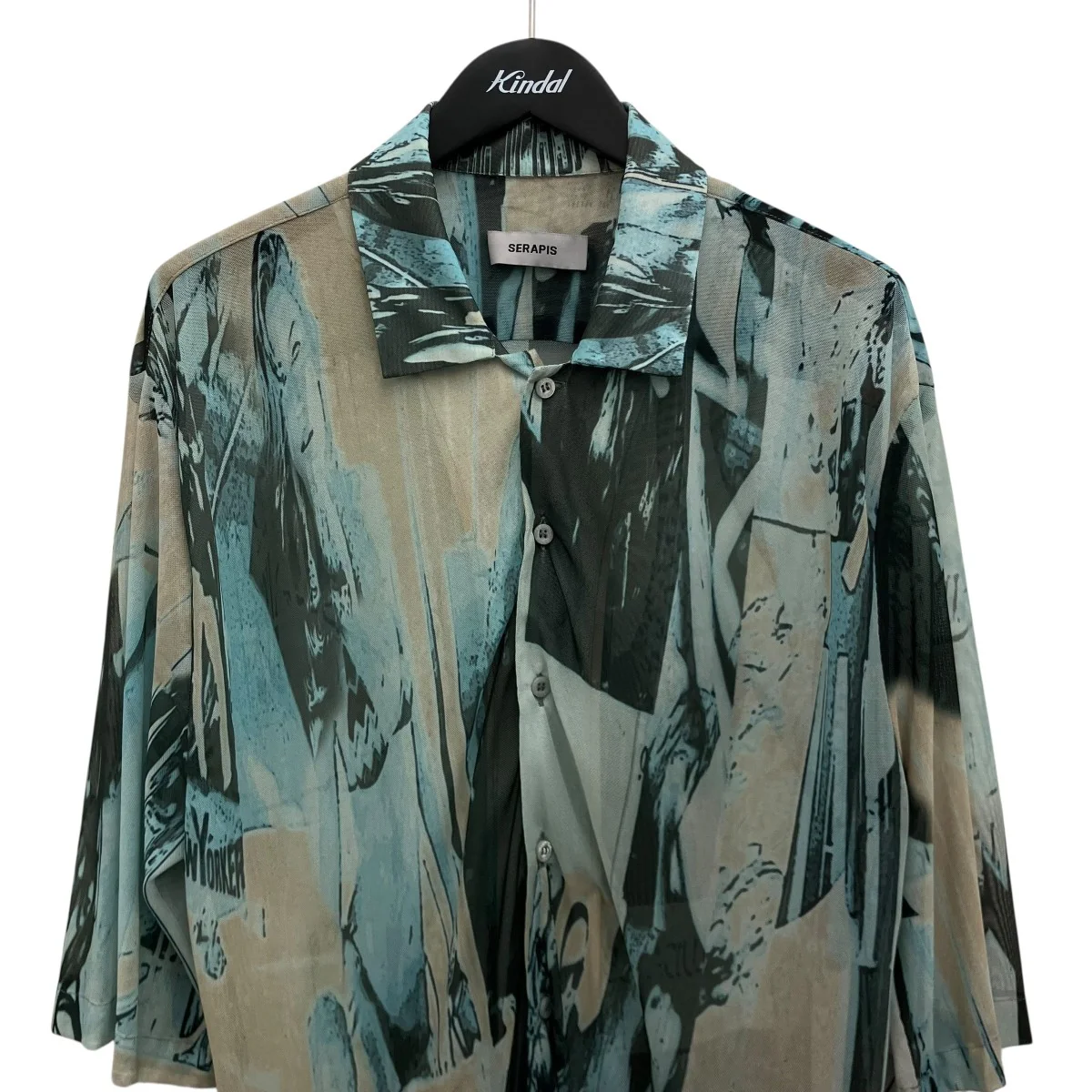 総柄メッシュシャツ - Image 3