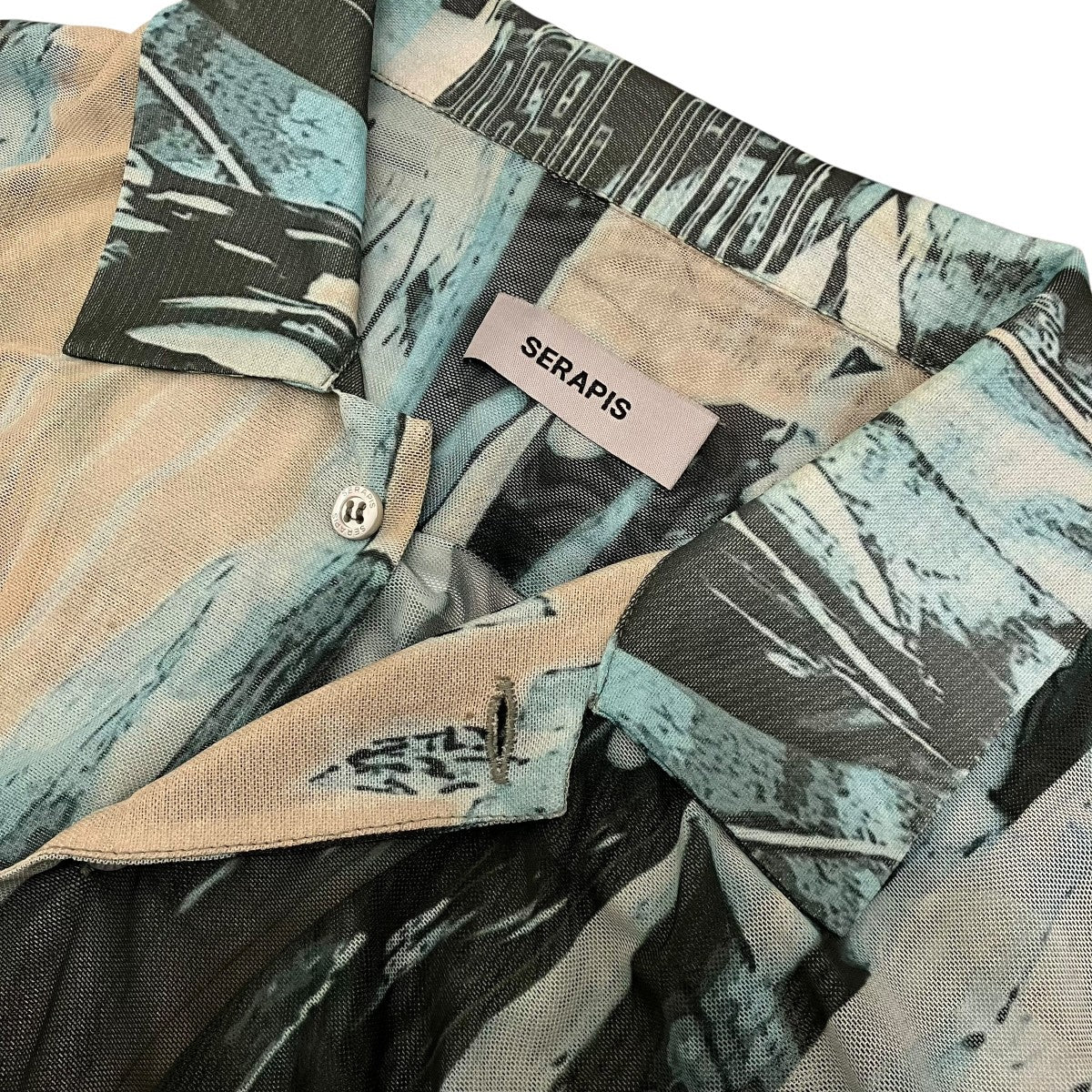 総柄メッシュシャツ - Image 5
