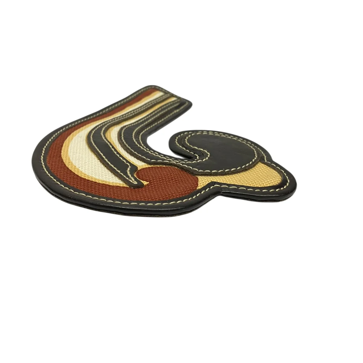 WAVE BROOCHレザーブローチ - Image 3
