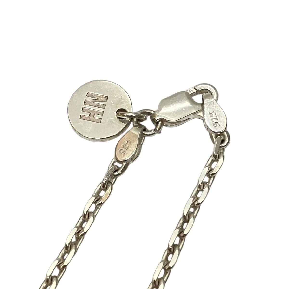 SILVER NBHD LOGO NECKLACEロゴネックレス - Image 5