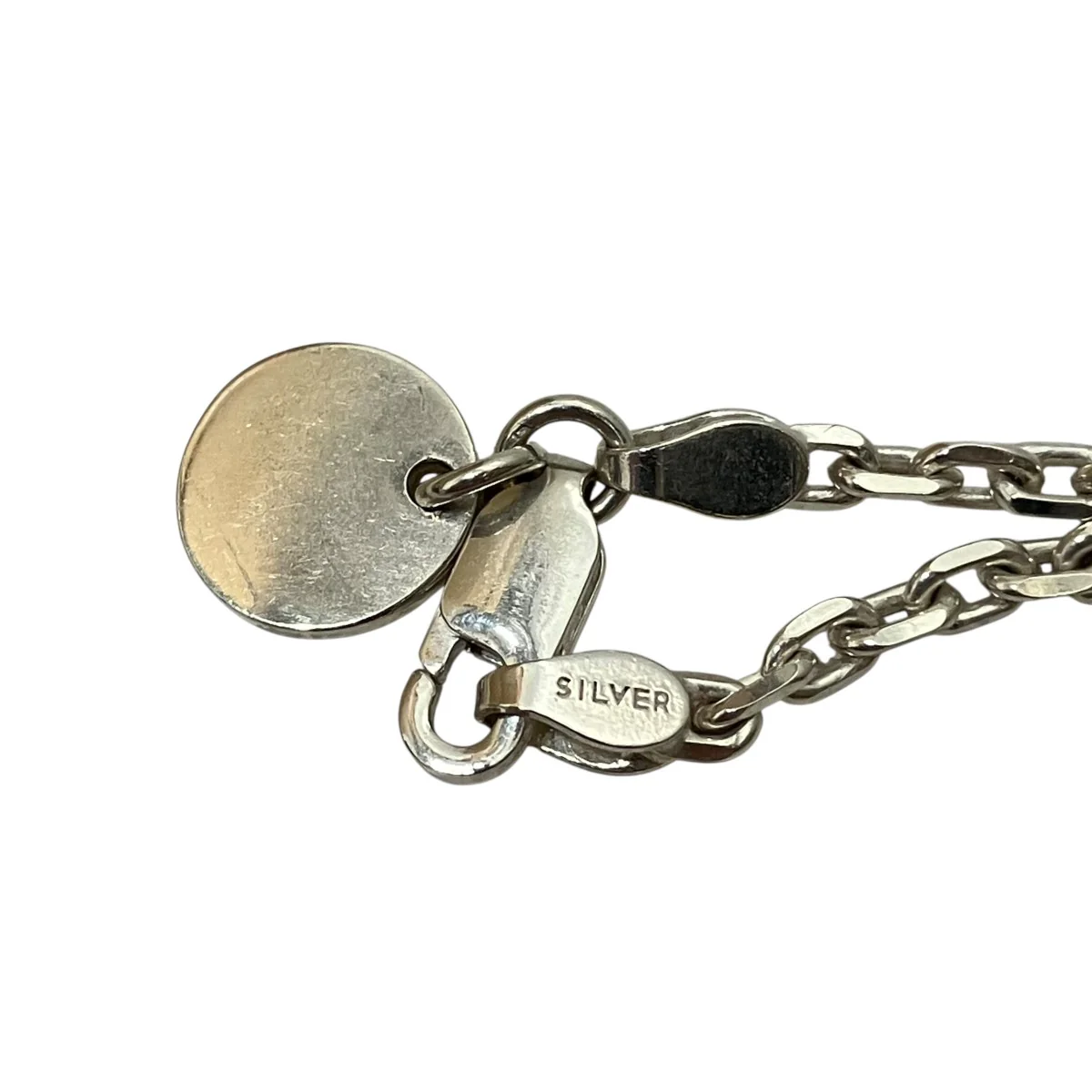 SILVER NBHD LOGO NECKLACEロゴネックレス - Image 6