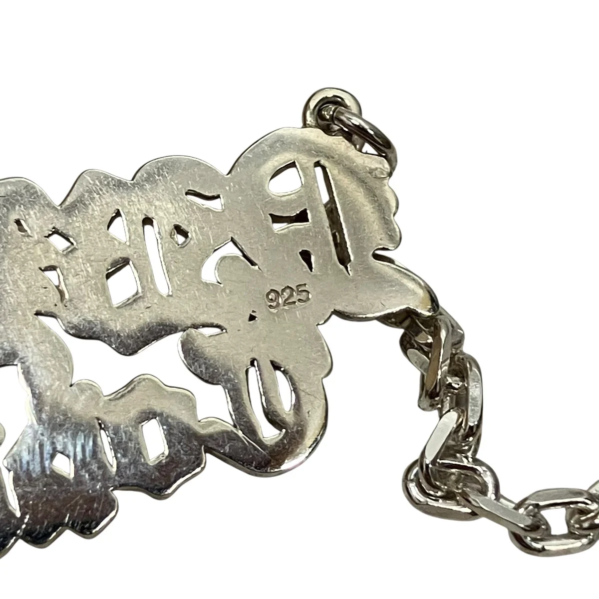 SILVER NBHD LOGO NECKLACEロゴネックレス - Image 8