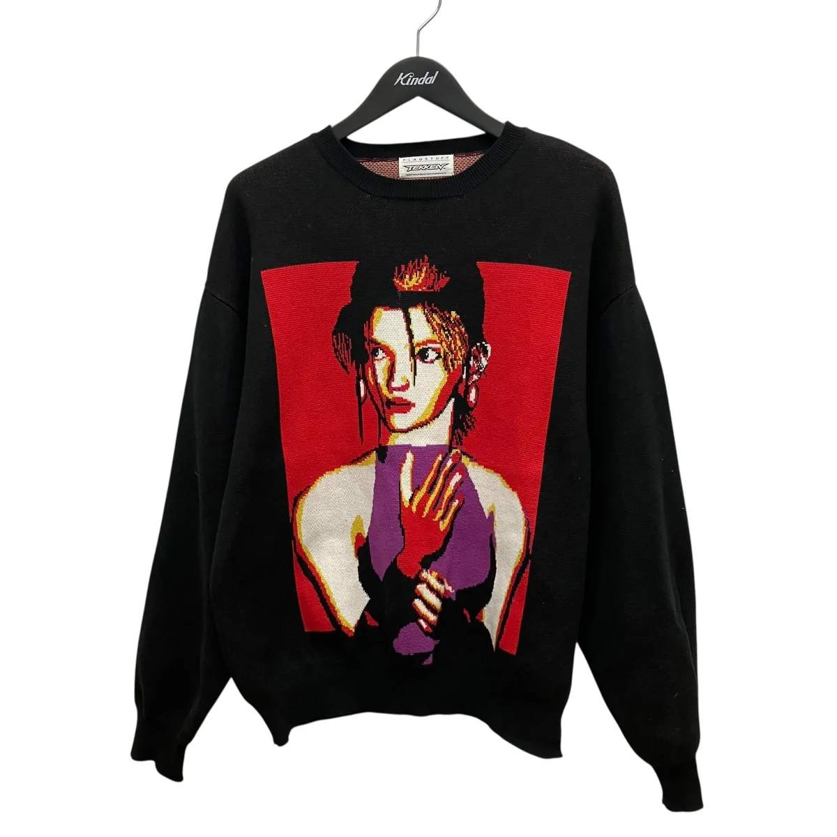 NINA SWEATERグラフィックニットセーターFS1609