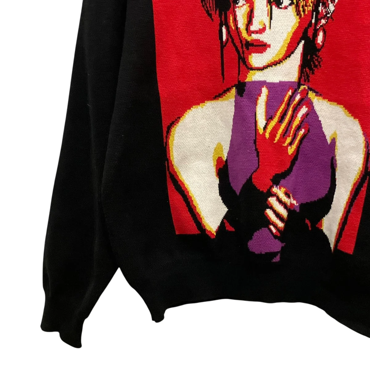 NINA SWEATERグラフィックニットセーターFS1609 - Image 4