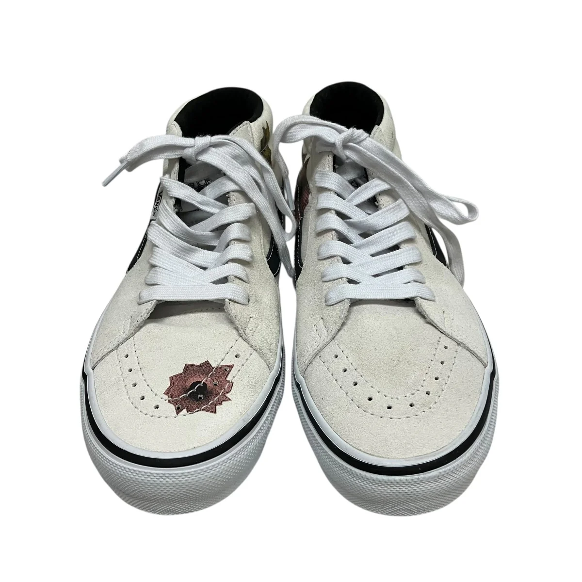 Skate Grosso Mid Bullet Hole Naturalバレットホール柄ハイカットスニーカー721454 - Image 2