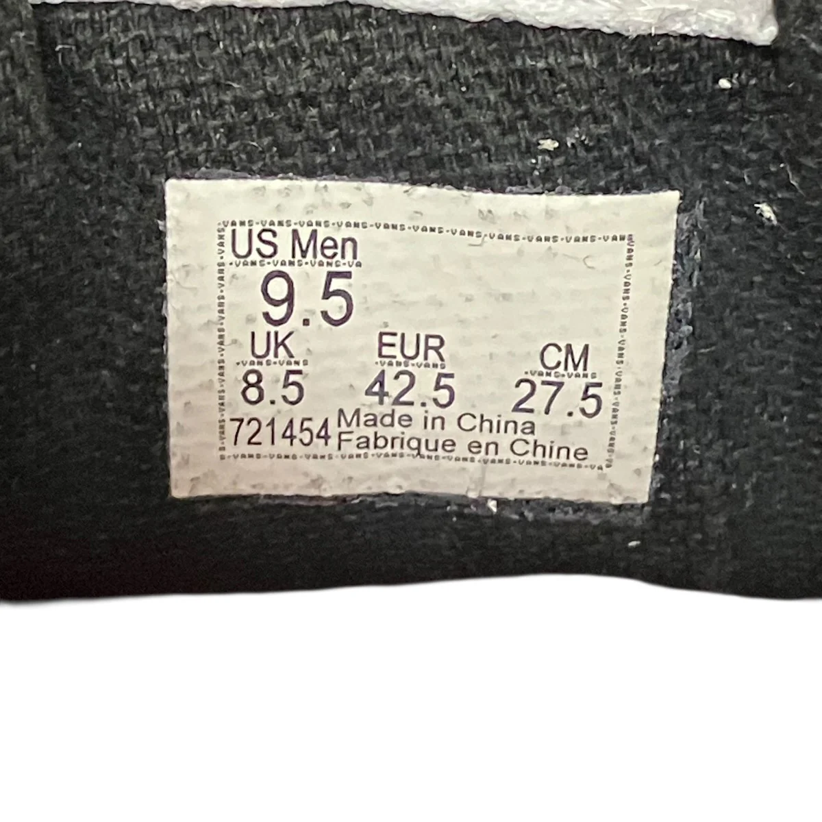 Skate Grosso Mid Bullet Hole Naturalバレットホール柄ハイカットスニーカー721454 - Image 7