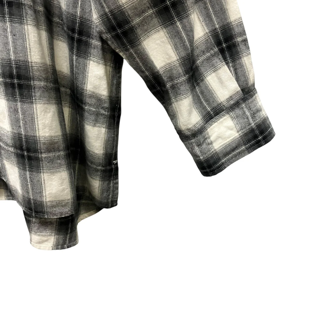 Oversized check Shirtチェック長袖シャツPV-030047-ap - Image 5