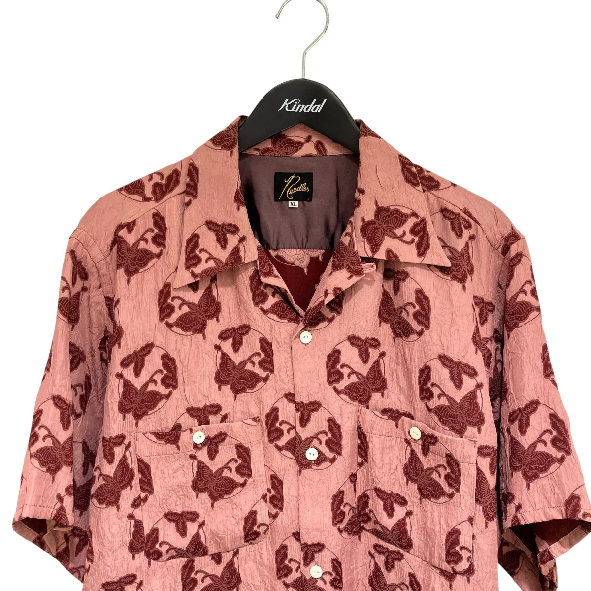 S S One-Up Shirt - ACE R Papillon Jq．パピヨン刺しゅう半袖シャツMR240 - Image 3