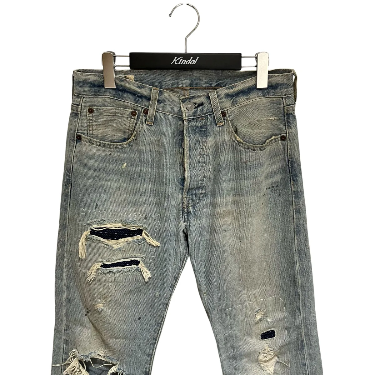 150周年モデルダメージ加工デニムパンツ9-00501-3376 - Image 3
