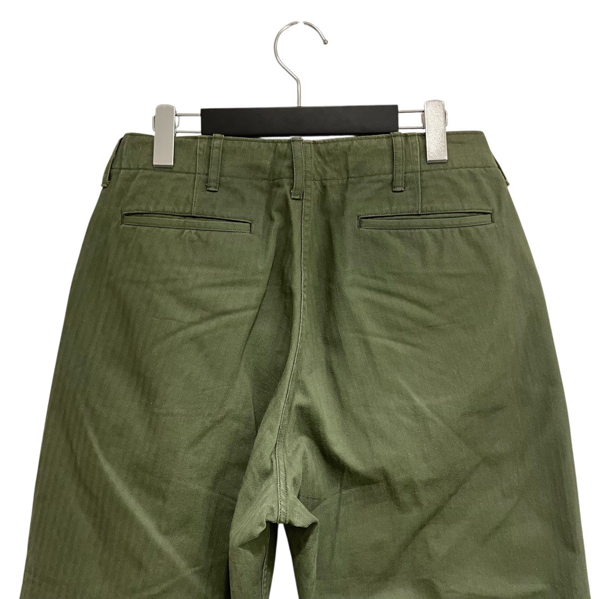 ヘリンボーンストレートパンツ38-23-0126-791 MIL Trousers Herringbone - Image 4