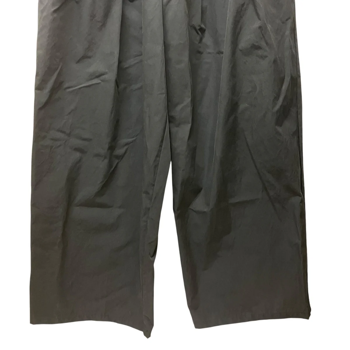 TECH KERSEY WIDE DRAPE TROUSERSテックワイドナイロンパンツFST03261U0006 - Image 4