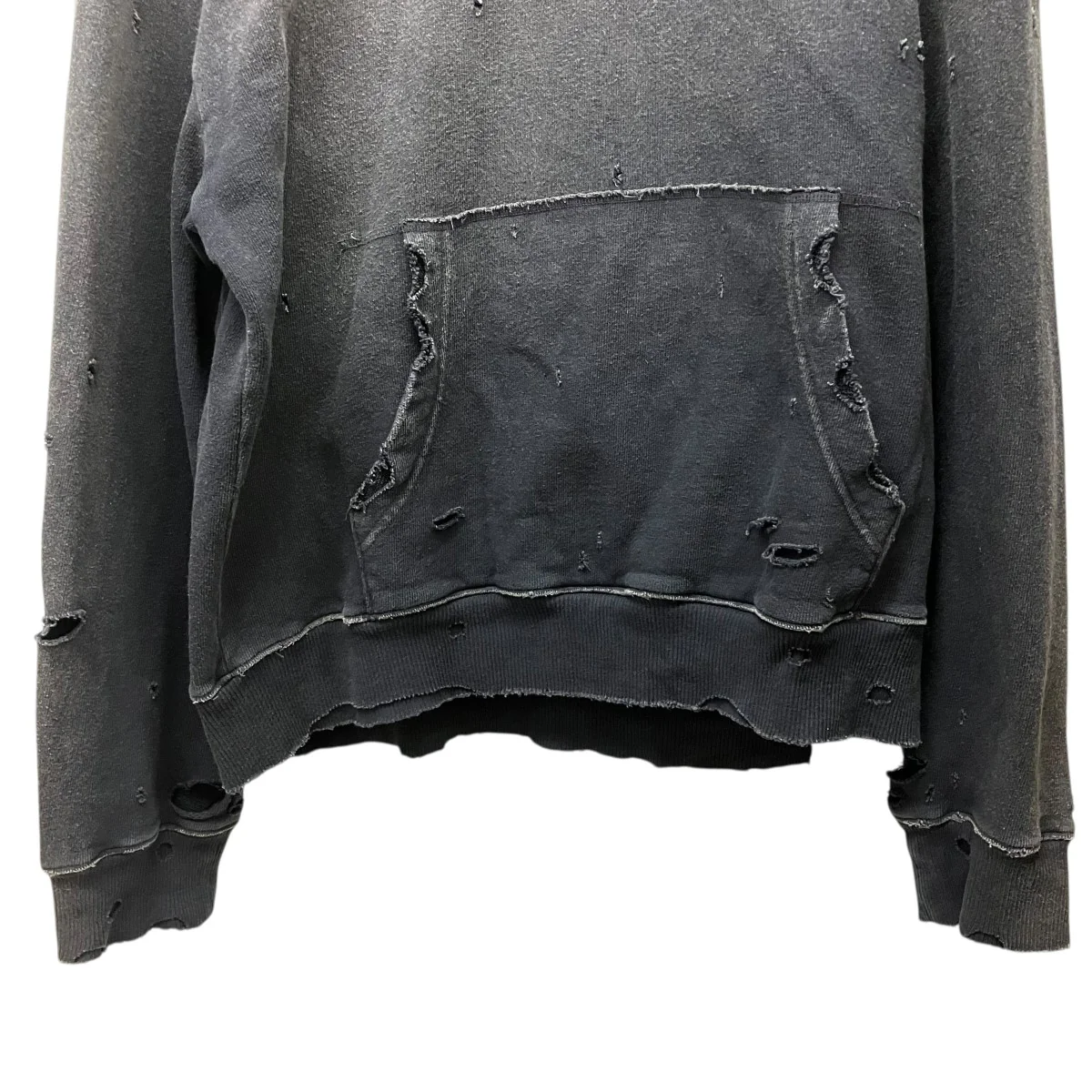 スタッズダメージ加工パーカーK2411LC136 - Image 4