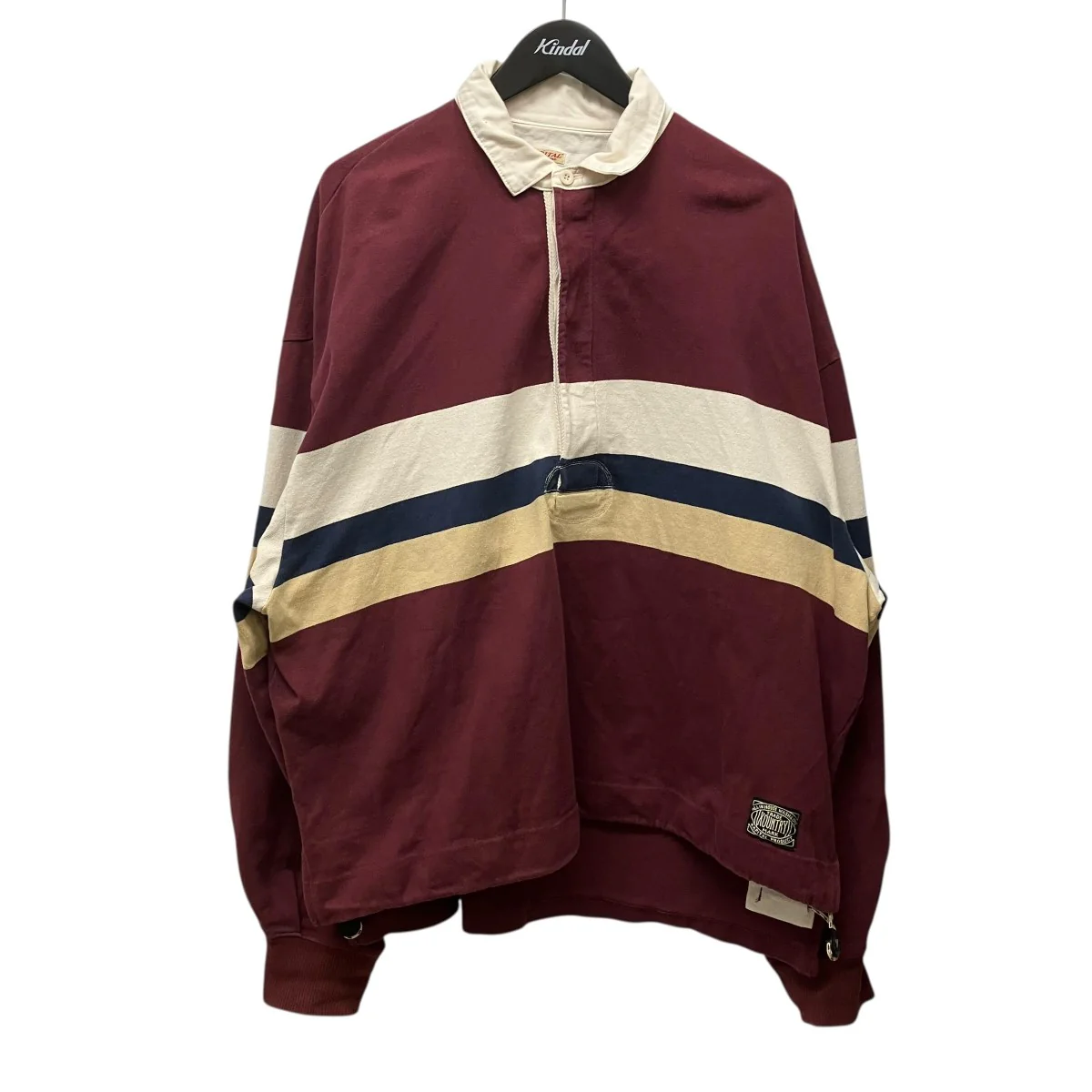 16 - Panel Border Jersey BIG Rugby ShirtボーダーラガーシャツK2403LC104