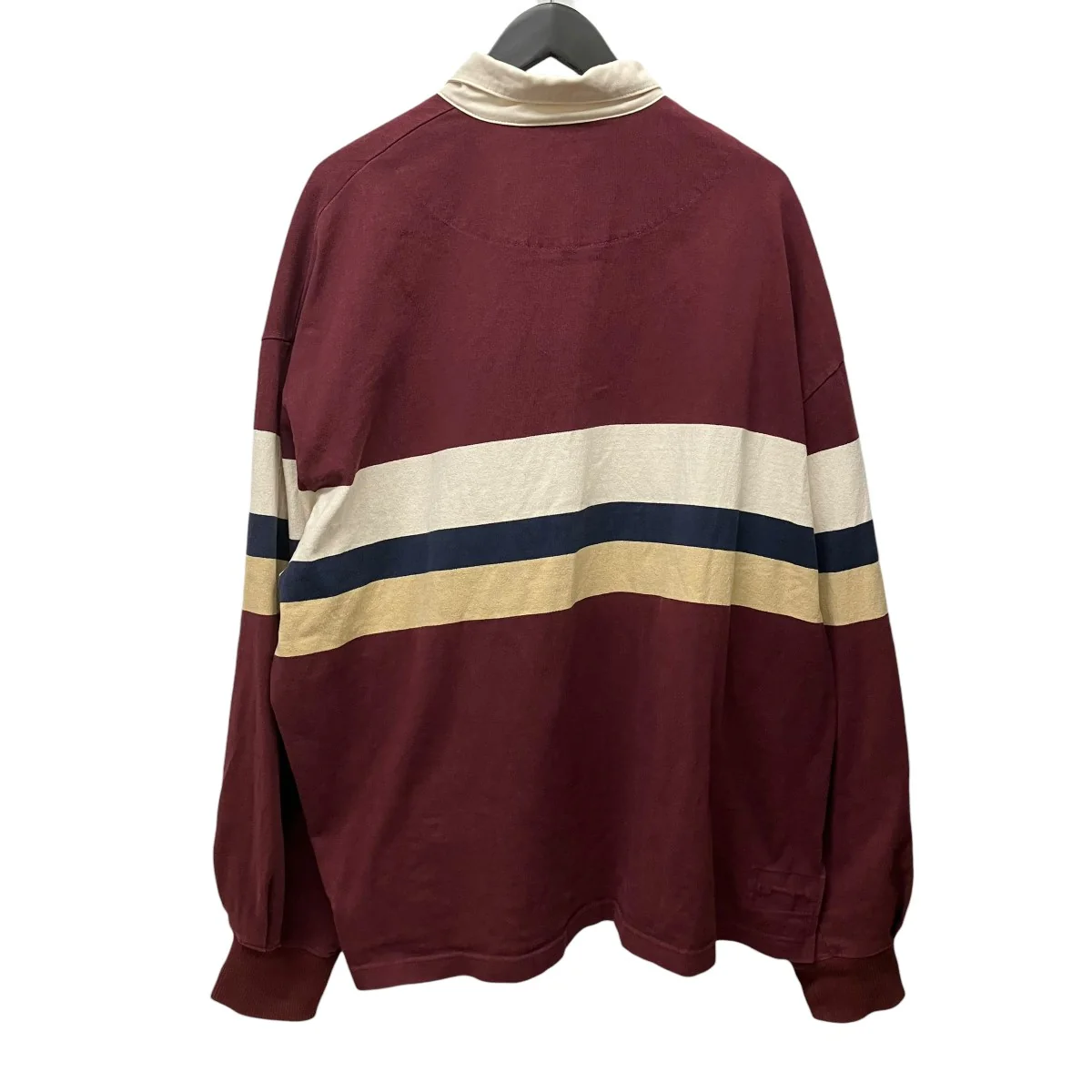 16 - Panel Border Jersey BIG Rugby ShirtボーダーラガーシャツK2403LC104 - Image 2