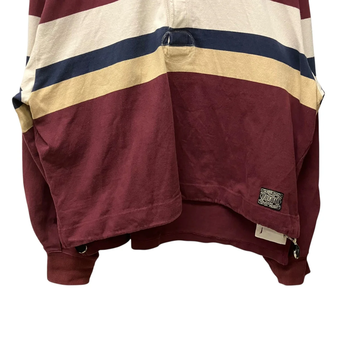 16 - Panel Border Jersey BIG Rugby ShirtボーダーラガーシャツK2403LC104 - Image 4