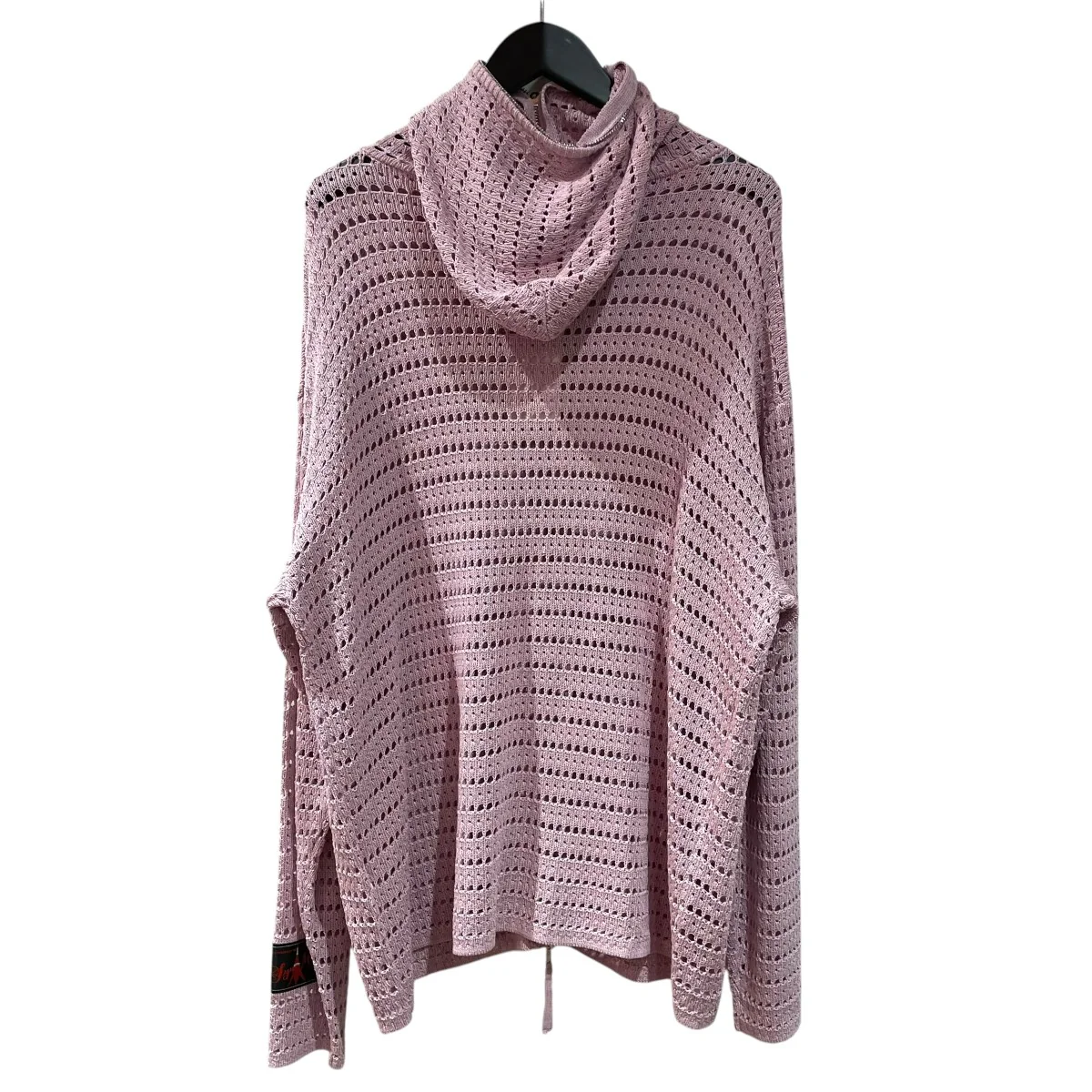25ss-SY009 Crochet Hoodieメッシュフーディ - Image 2