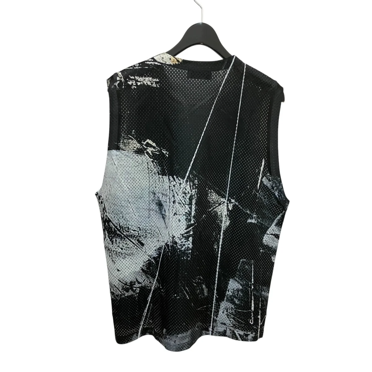 GRAPHICAL MESH SLEEVELESS TOPメッシュタンクトップカットソーTPM24106009 - Image 3