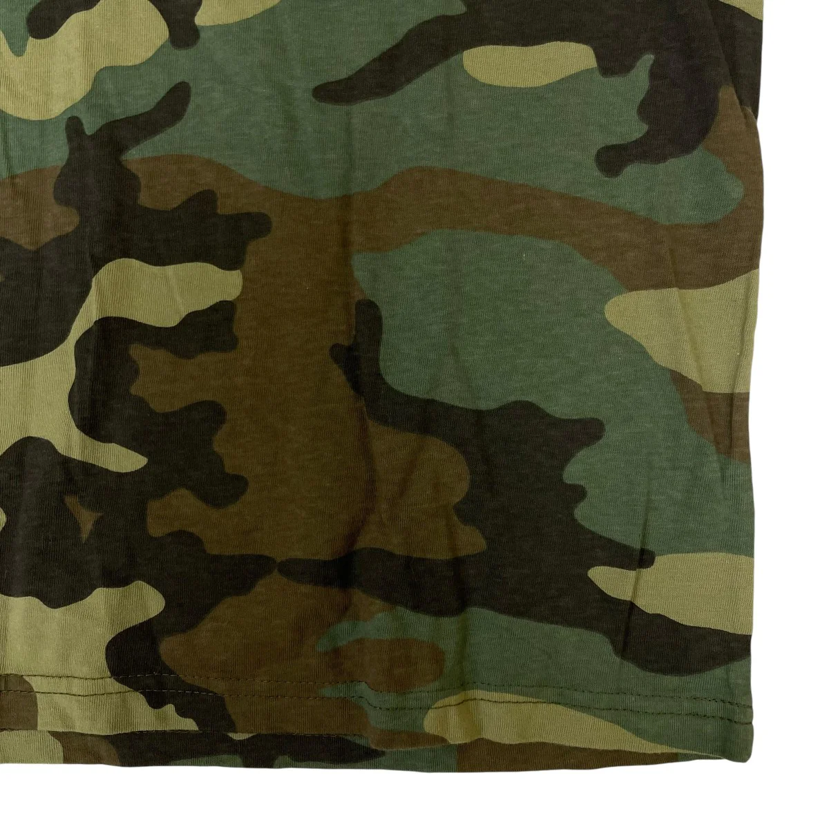 カモフラ柄 クルーネック 半袖シャツ コットンTシャツ - Image 4