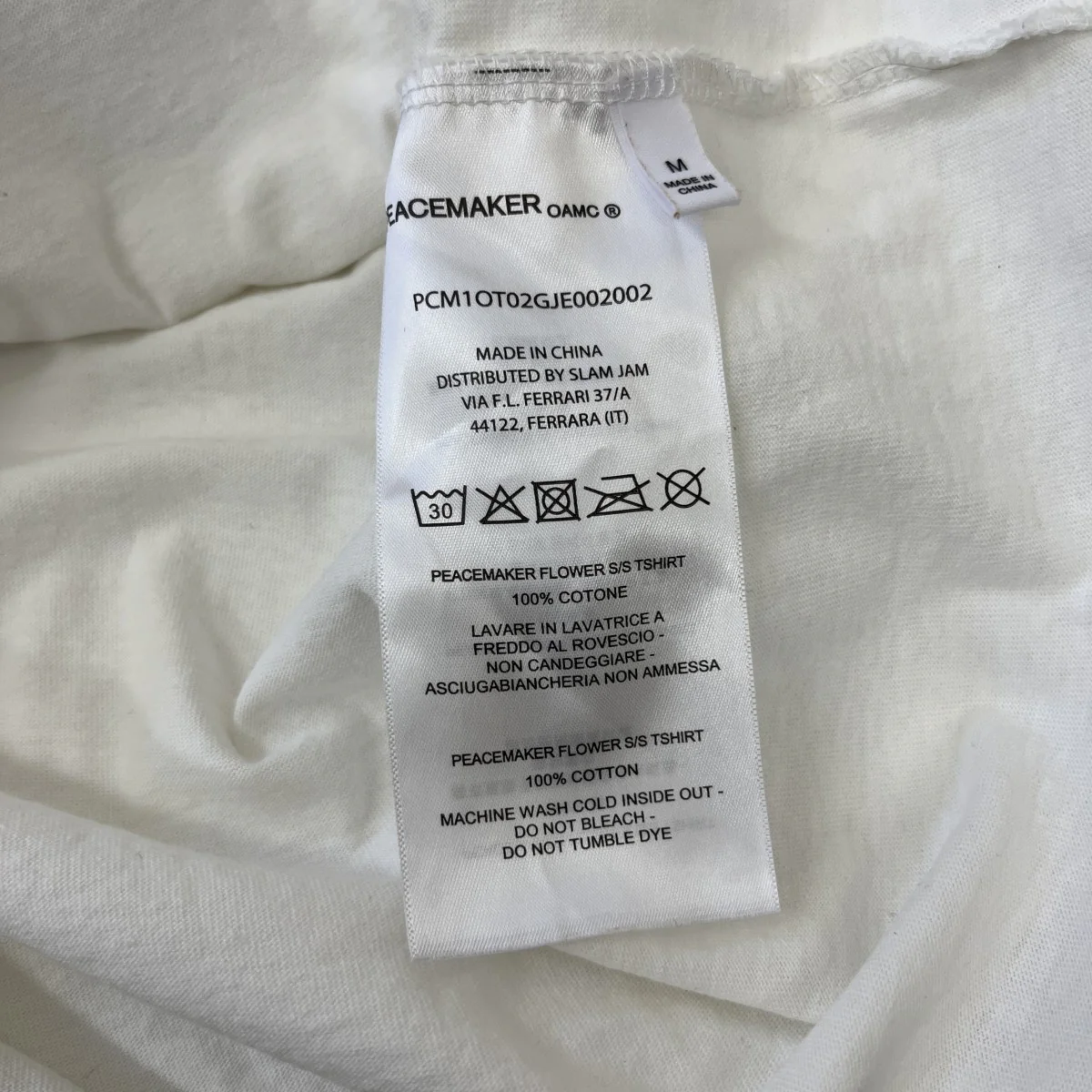 25SSPeacemaker Flower S S TshirtプリントTシャツPCM1OT02GJE002002 - Image 4