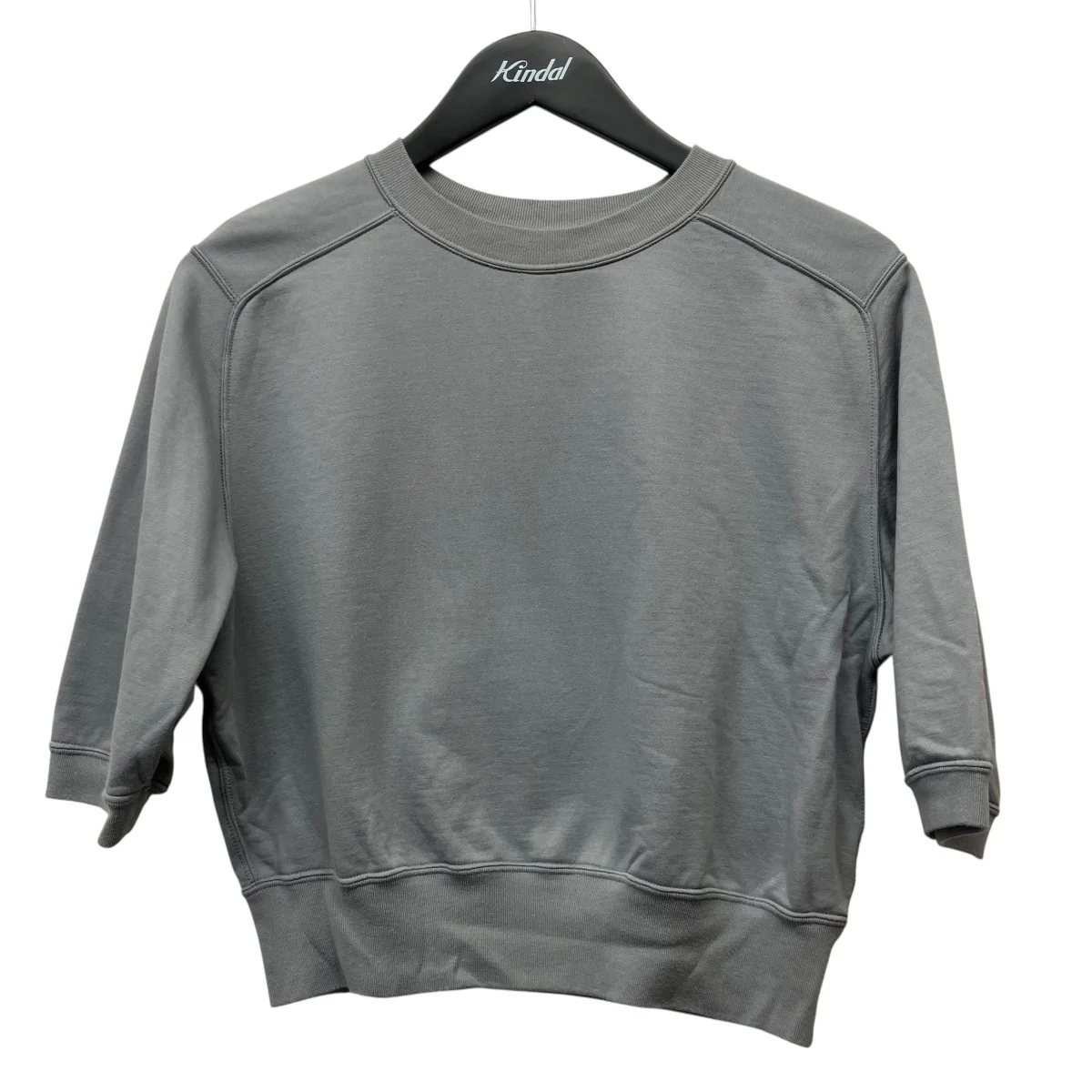 24SSELASTIC HIGH GAUGE SWEAT HALF SLEEVE P O半袖スウェットトレーナーA24SP03NU